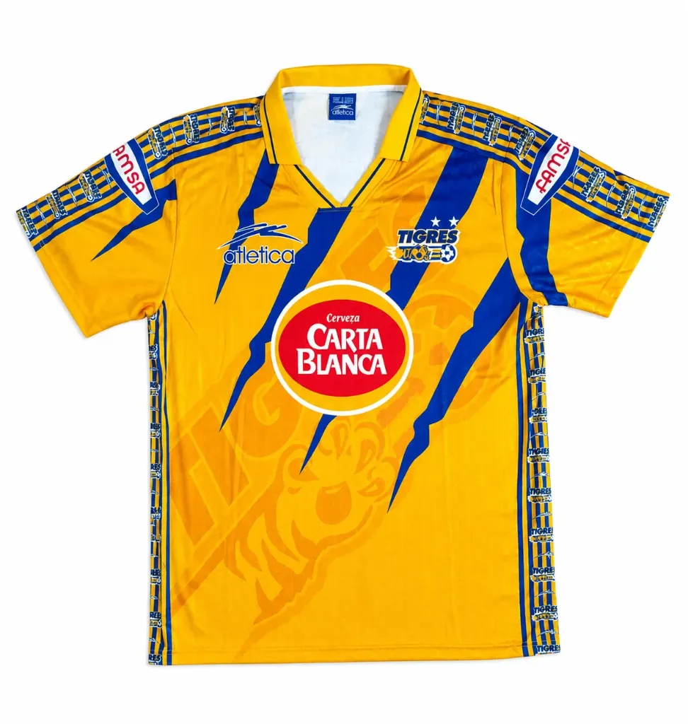 Tigres Retro Carta Blanca 97/98